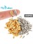 No.11 Stili Fly Fishing Lure Sequin Noise Silver Gold Metal Copper Spooer Lure Tackle Willow Blades Smooth Dıy Not Hurt Line (Yurt Dışından) 5