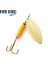 Gümüş 4 Tarzı 1 #-5 # Uzun Er Yem Kaşık Tiz Kancalı Lures Peche Jig Anzuelos Isca Pesca Yapay Yem Olta Takımı Göl Balıkçılığı (Yurt Dışından) 3