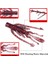 E Stili 63MM 2.5g Floating Silicone Shrimp Soft Baits G Swivel Twin Tail Crazy Jig Wobblers Worm Fishing Lures Fishy Smell With Salt (Yurt Dışından) 3