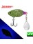Yeşil Mor Tarzı 11G Jerry Dory Metal Bıçak Vıb Tengsten Vibratiog Balıkçılık Lures Colorado Tuzlu Su Tatlı Su Yemi (Yurt Dışından) 1