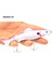 C2 1 Adet Tarzı .7g Balıkçılık Wobblers Cazibesi Wobbler Balık Peche Için Yem Yemi 3 Segment Minnow Swimbait Çelik Toplu Sert Yemler (Yurt Dışından) 3