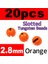 2O8MM Turuncu Stil Bimoo Lotted Tungsten Boncuk Jig Nymph Fly Bağlama Malzemesi Altın Gümüş Siyah Turuncu Pembe Gökkuşağı (Yurt Dışından) 1