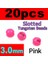 3 mm Pembe Stil Bimoo Lotted Tungsten Boncuk Jig Nymph Fly Bağlama Malzemesi Altın Gümüş Siyah Turuncu Pembe Gökkuşağı (Yurt Dışından) 1
