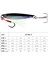 C Stili 30G 2021 Metal Jig Balıkçılık Cazibesi Sert Yapay Yem Aksesuarları Ağırlıklar G Yavaş Deniz Tekne Kış Batan Lures Whopper Pike Balık (Yurt Dışından) 1
