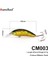 Turuncu Tarzı Banshee Deniz Crankbaits Balıkçılık Cazibesi Turna ve Levrek Alabalık Trolling Cazibesi Minnow Wobblers Yapay Yem Şamandıra Derinliği (Yurt Dışından) 1