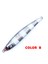 Renk B JG1121 Stili 80G Aoclu Yalpalayıcılar 30G 40G 60G 80G 100G Gümüş Metal Jig Sert Yem Batan Çubuk Balıkçılık Lures Bas Taze Tuzlu Su Kökenli Jig (Yurt Dışından) 1