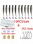 Koyu Kahverengi Tarzı 5.5cm Texas Rig Tam Set Silikon Yumuşak Yem Olta Kancası Mermi Şeklindeki Paslanmaz Çelik Fren Boncuk Seti Seti Yem Seti Balıkçılık Lures (Yurt Dışından) 1