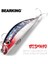 Sarı Stil Sıcak Model Taşıyan Perakende Balıkçılık Lures, Yüzen Minnow, Penceil Yem Boyutu G, Mıknatıs Iç, Dalış 0,5m (Yurt Dışından) 2