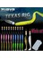 Açık Bej Tarzı 5.5cm Texas Rig Tam Set Silikon Yumuşak Yem Olta Kancası Mermi Şeklindeki Paslanmaz Çelik Fren Boncuk Seti Seti Yem Seti Balıkçılık Lures (Yurt Dışından) 2