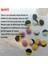 14MM-MOR N Sarı Stil Pcs Sazan Balıkçılık Kaynatma Yemi Ikiz Renk Köpük Pop Up Kaynatma Besleyici Balıkçılık Için Yöntem Besleyici Hookbait Sazan Saç Zig Rig (Yurt Dışından) 2