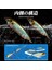 534-001 Stili 59MM 5.5g Hunthouse Karashi Yem Kalem Balıkçılık Cazibesi Yavaş Batan G Crankbait Wobblers Köpek Yürümek I-Şekilli Eylem Bas Için (Yurt Dışından) 4