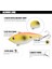 F062-3 Stili 7cg Rattlin Vıb Balıkçılık Cazibesi Sert Pesca Wobbler Crankbait Batan Isca Yapay Balık Tutma Yemi Pike Leurre Kış Yemleri (Yurt Dışından) 4