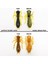 CA147 Stili 45MM 10 Adet Esfıshıng Yeni Kasa Larva Adet Solucan Cazibesi Yumuşak Yem Balıkçılık Için Alabalık Pike Levrek Yapay Yusufçuk (Yurt Dışından) 3