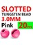 3 mm Uv Pembe Stili Wifreo Lotted Tungsten Boncuklar Altın Gümüş Siyah Jig Perisi Fly Bağlama Malzemesi (Yurt Dışından) 1