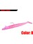 B Tarzı 1 Adet Siyah Minnow Jig Kafa Balıkçılık Cazibesi 12 cm 16G Pike Bas Balıkçılık Pesca Shad Yumuşak Yem Tekne Kodu Levrek Yem Zand Mücadelesi (Yurt Dışından) 1