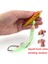 Kanca Stili ile Renk C 80G Bottomku Jig Cazibesi 40G 60G 80G Derin Deniz Jig Metal Yavaş Jig Kafa Etekleri Kancalar Tatlı Su Tuzlu Su Balıkçılık Cazibesi (Yurt Dışından) 1