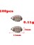 No.19 Tarzı Fly Fishing Lure Sequin Noise Silver Gold Metal Copper Spooer Lure Tackle Willow Blades Smooth Dıy Not Hurt Line (Yurt Dışından) 1