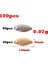 No.9 Tarzı Fly Fishing Lure Sequin Noise Silver Gold Metal Copper Spooer Lure Tackle Willow Blades Smooth Dıy Not Hurt Line (Yurt Dışından) 1