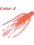 J Tarzı 63MM 2.5g Floating Silicone Shrimp Soft Baits G Swivel Twin Tail Crazy Jig Wobblers Worm Fishing Lures Fishy Smell With Salt (Yurt Dışından) 1