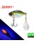 Mat Yeşil Pul Stili 11G Jerry Dory Metal Bıçak Vıb Tengsten Vibratiog Balıkçılık Lures Colorado Tuzlu Su Tatlı Su Yemi (Yurt Dışından) 1