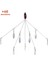 2 Adet Koyu Mavi Stil Bassdash Umbrella Fishing Lure Rig 5 Arms Alabama Rig Head Swimming Bait Bass Fishing Group Lure Snap Swivel Er , 18G (Yurt Dışından) 2