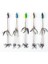 2 Adet Koyu Mavi Stil Bassdash Umbrella Fishing Lure Rig 5 Arms Alabama Rig Head Swimming Bait Bass Fishing Group Lure Snap Swivel Er , 18G (Yurt Dışından) 4