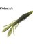 Bir Stil 70MM 2.1g Balık Kokusu Karides Yumuşak Yem 7cm 2g Tuzlu Yüzen Silikon Solucan Balıkçılık Cazibesi Jig Wobblers Döner Twintail Yüzme Yemleri (Yurt Dışından) 1