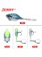 Siyah Gümüş Kırmızı Stil 7g Jerry Dory Metal Bıçak Vıb Tengsten Vibratiog Balıkçılık Lures Colorado Tuzlu Su Tatlı Su Yemi (Yurt Dışından) 4