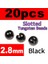 2O8MM Siyah Stil Bimoo Lotted Tungsten Boncuk Jig Nymph Fly Bağlama Malzemesi Altın Gümüş Siyah Turuncu Pembe Gökkuşağı (Yurt Dışından) 1