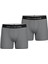 Don-Kayde Premium Micro Modal Antrasit Gri Erkek Boxer Short 2'li Set 1