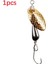 Gümüş Tarzı 6.7g Döner Er Kaşık Balıkçılık Cazibesi Yapay Metal Pul Yem 5.5cm.8g Tek Kanca Wobblers Bas Alabalık Levrek Pesca (Yurt Dışından) 1