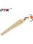 Altın Tarzı 55MM-6G Ftk Ooer Kış Buz Balıkçılık Cazibesi G Altın Gümüş Metal Balıkçılık Yem Tiz Kanca Alabalık Pike Için Sert Lures (Yurt Dışından) 1