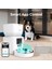 QQ025 Kameralı Akıllı Kedi Köpek Otomatik Mama Kabı, Tuya App-Wifi Uzaktan Kontrol, Sesle Çağırma, 480P Kamera, 4lt Hazne, Metal Kase 5