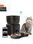 QQ025-DUAL Kameralı Akıllı Kedi Köpek Otomatik Mama Kabı, App Uzaktan Kontrol, Sesle Çağırma, 480P Kamera, 4lt Hazne, Çift Metal Kase 1