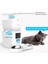 QQ025-DUAL Kameralı Akıllı Kedi Köpek Otomatik Mama Kabı, App Uzaktan Kontrol, Sesle Çağırma, 480P Kamera, 4lt Hazne, Çift Metal Kase 5