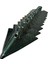 7 mm Demiray Çelik 11 Adet Kültivatör Pabucu (27 Cm) - Kazayağı Pabucu (Yeşil 3