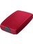 Kırmızı Stil Akıllı Cüzdan Kart Sahibinin Rfid Engelleme Hard Case Katı Kımlık Kredi Kartı Tarama Cardbag Korumak Erkek Kadın Gümüş Metal Bozuk Para Cüzdanı (Yurt Dışından) 1
