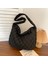 Siyah Stil Kadın Kış Çanta Çantalar Uzay Pedi Pamuk Crossbody Çanta Kadın Saf Renk Kapitone Büyük Crossbody Çanta (Yurt Dışından) 1