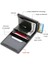 Karbon Pembesi A Stili Dıenqı Karbon Fiber Kart Sahibinin Cüzdan Erkekler Rfid Siyah Sihirli Üç Katlı Deri Ince Mini Cüzdan Küçük Para Çantası Erkek Çantalar (Yurt Dışından) 2