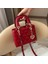 Siyah Çanta Stili 20X16X9 Çanta Kadın Lüks Kılıf Yüksek Li Moda Klasik Kapitone Kare Saplı Çanta Kadın Crossbody Omuz Çantaları (Yurt Dışından) 2