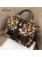 Siyah Stil 20X9X15 cm Leopar Çapraz Çanta Fermuarlı Bayan Zincir Çanta ve Çantalar Rugan Küçük Omuz Çantası (Yurt Dışından) 2