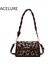 7607 Kahverengi Tarzı Bs Acelure Kadınlar Küçük Omuz Çantası Leopar Pu Deri Moda Crossbody Abgs Bayanlar Yeni Tasarımcı Koltukaltı Çantaları Tüm Maç Retro (Yurt Dışından) 2