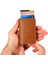 Timsah Desen Stili Rfid Güvenli Hırsızlığa Karşı Akıllı Cüzdan Ince Kimlik Kartları Tutacağı Unisex Otomatik Olarak Katı Metal Banka Kredi Kartları Tutacağı Iş Çantası (Yurt Dışından) 4