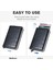 Timsah Desen Stili Rfid Güvenli Hırsızlığa Karşı Akıllı Cüzdan Ince Kimlik Kartları Tutacağı Unisex Otomatik Olarak Katı Metal Banka Kredi Kartları Tutacağı Iş Çantası (Yurt Dışından) 5