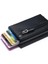 Kahverengi YMS075 Stili Bycobecy Rfid Akıllı Cüzdan Kredi Kartı Tutucu Metal Ince Ince Erkek Cüzdan Pass Gizli Pop Up Minimalist Cüzdan Küçük Bozuk Para Cüzdanı (Yurt Dışından) 5