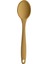 Sarı Yanmaz Yapışmaz Silikon Düz Yassı Spatula Kaşık 3 Adet Siyah Metal ve Silikon Uçlu Maşa 2 Adet 4