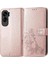 Huawei Onur Için Kılıf 90 Lite Kısa Kayış Dört Yapraklı Yonca Deri Kılıf (Yurt Dışından) 1