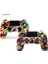 Siyah-Özel Tasarım 14 Renk Bt 3.0 Kablosuz Gamepad Joystick USB 6 Eksen Joy Pad Ps4 Ps3 Oyun Konsolu Için Çift Titreşim Denetleyicisi (Yurt Dışından) 2