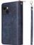 Iphone 15 Için Kılıf Kart Tutucu Fermuar Cep Cüzdan Kılıf 9 Kart Yuvaları ile (Yurt Dışından) 5