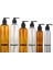 Şeffaf 200ML-100/200/300ML Büyük Kapasiteli Dağıtıcı Şişe Sıvı Losyon Şampuan Sabun Basın Şişeleri El Seyahat Doldurulabilir Taşınabilir Şişe (Yurt Dışından) 2